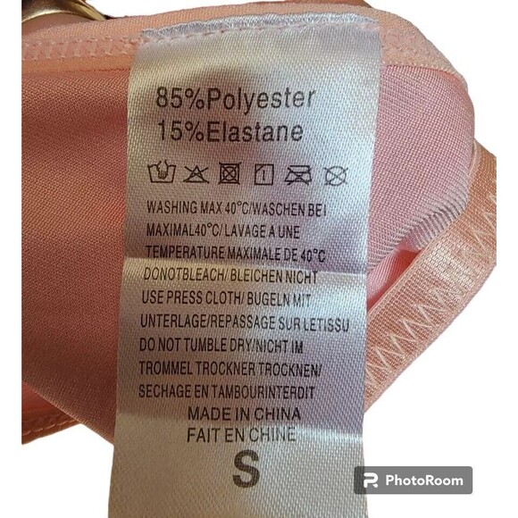 3 Piece Bra Thong Garter Set Size Small NEW Burlesque SEXY - Picture 7 of 7